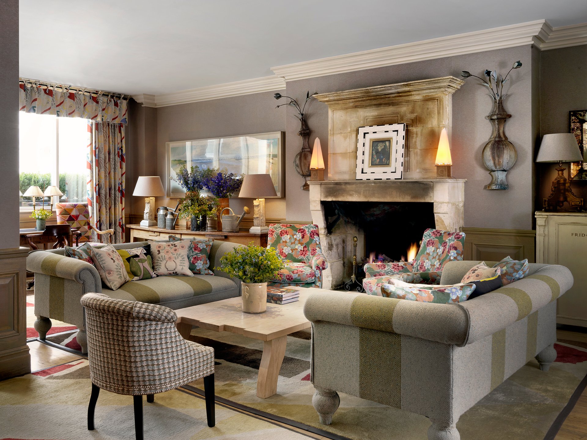 Charlotte Street Hotel Drawing Room | Charlotte Street Hotel