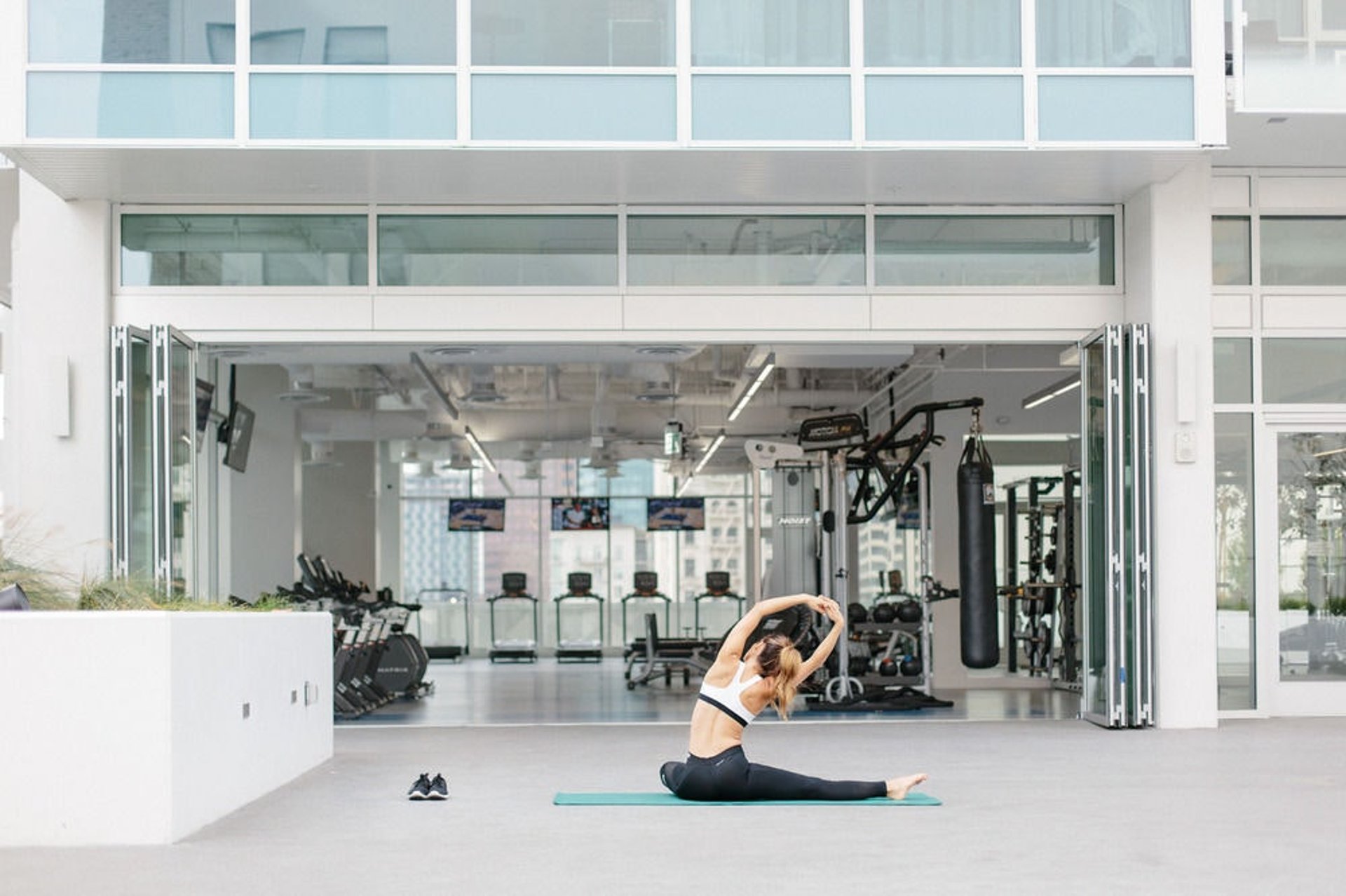 Gym area