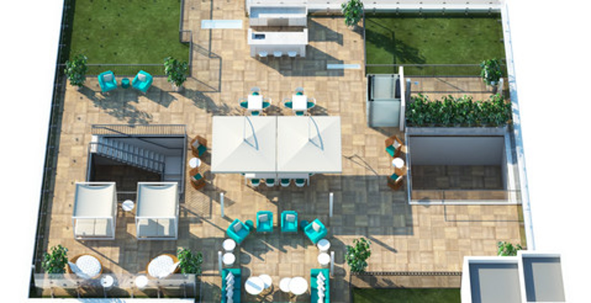 Rooftop floorplan