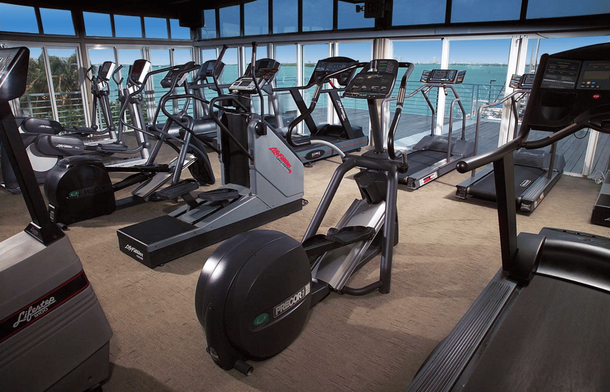 Fitness Center | DoubleTree by Hilton Grand Hotel Biscayne Bay