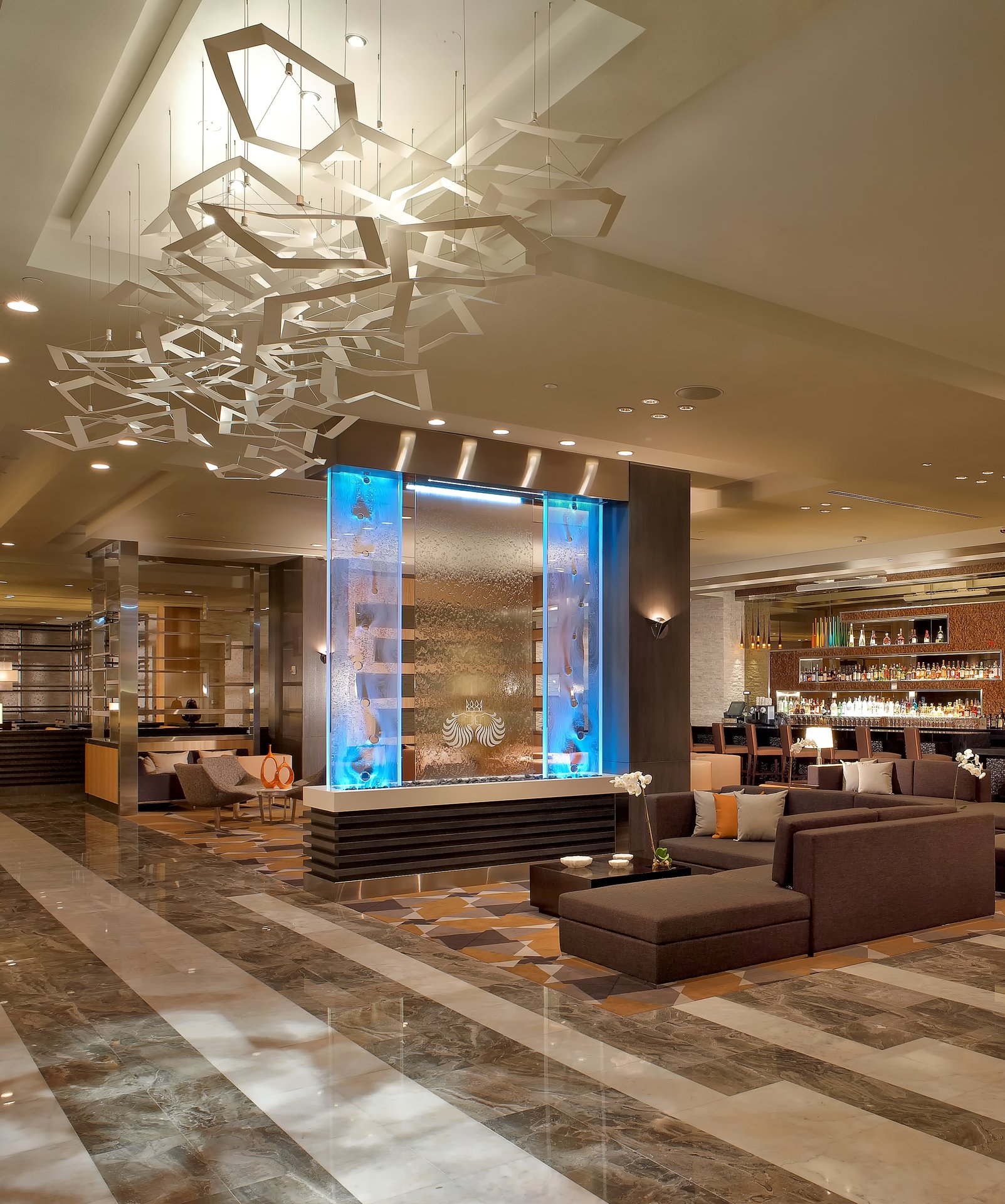 Lobby Fountain | EB Hotel Miami