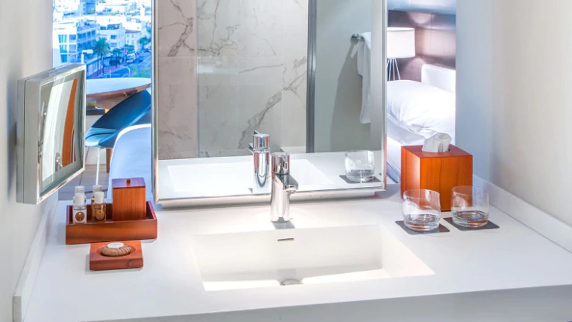 One Bedroom Centric King Bathroom