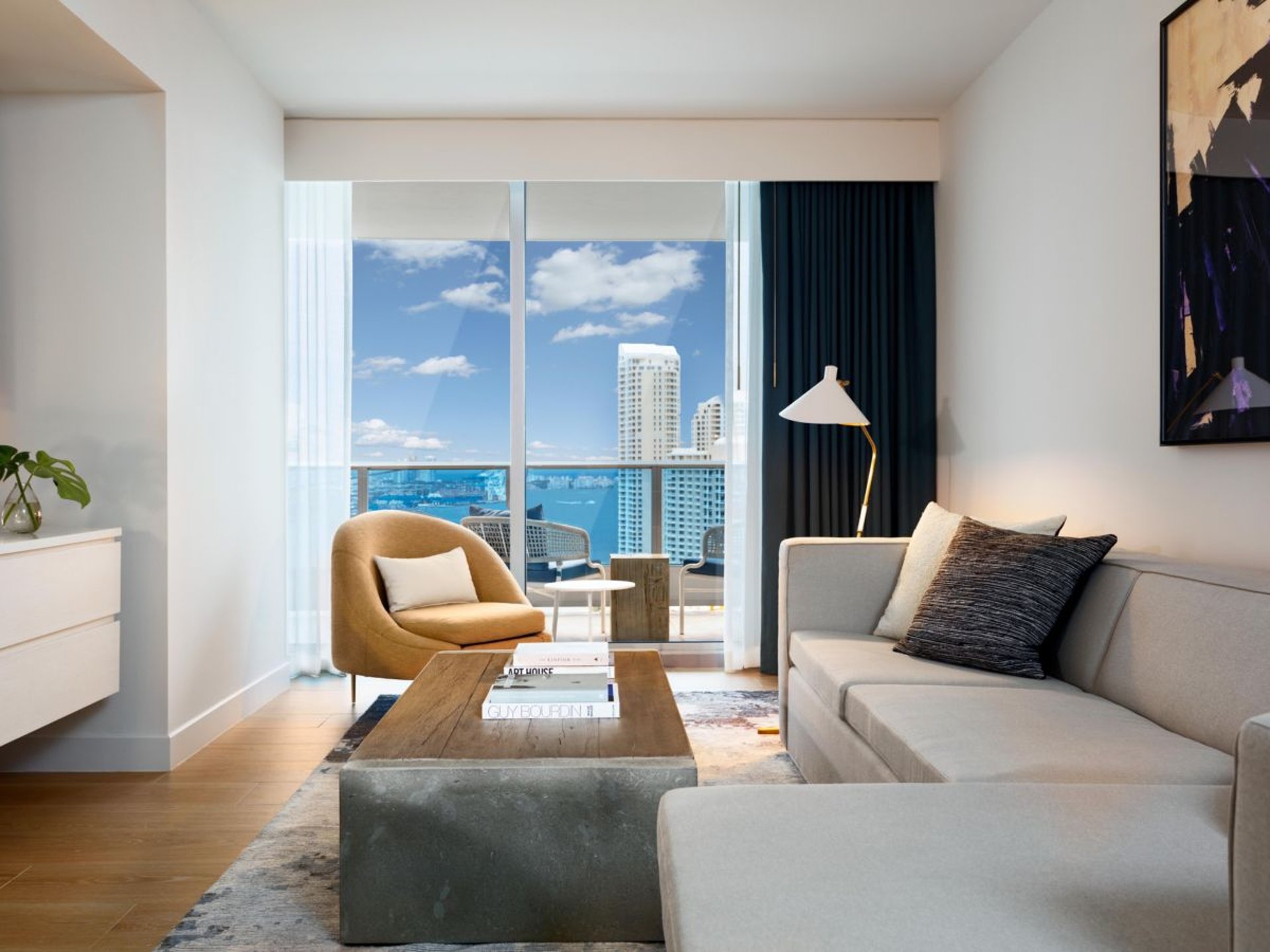 Living Area with View