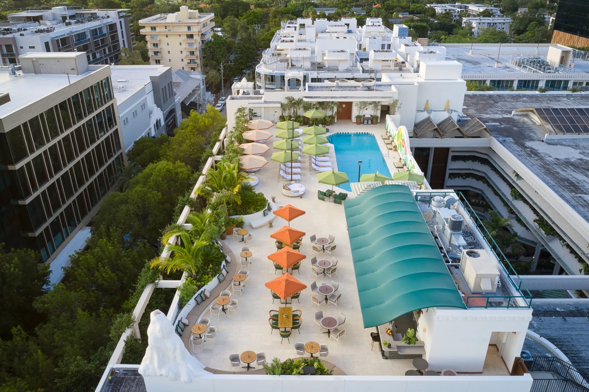 Aerial View | Mayfair House Hotel & Garden