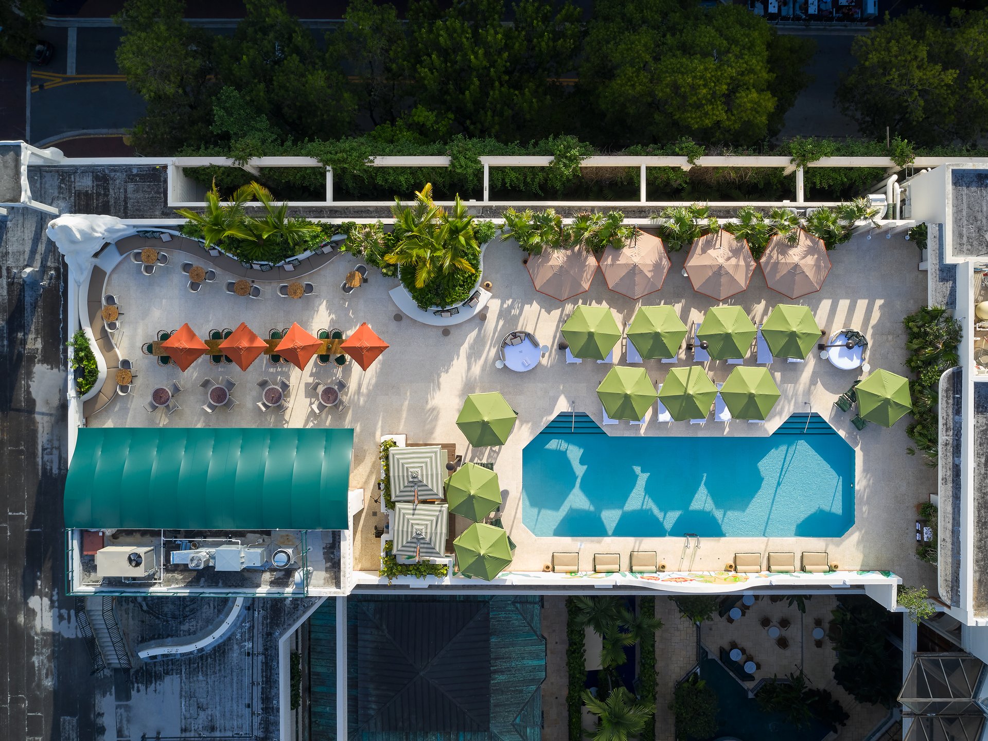 Above View | Mayfair House Hotel & Garden