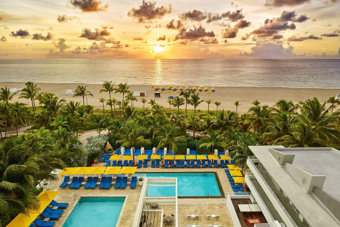 Pool and Beach View | Royal Palm South Beach Miami, a Tribute Portfolio Resort