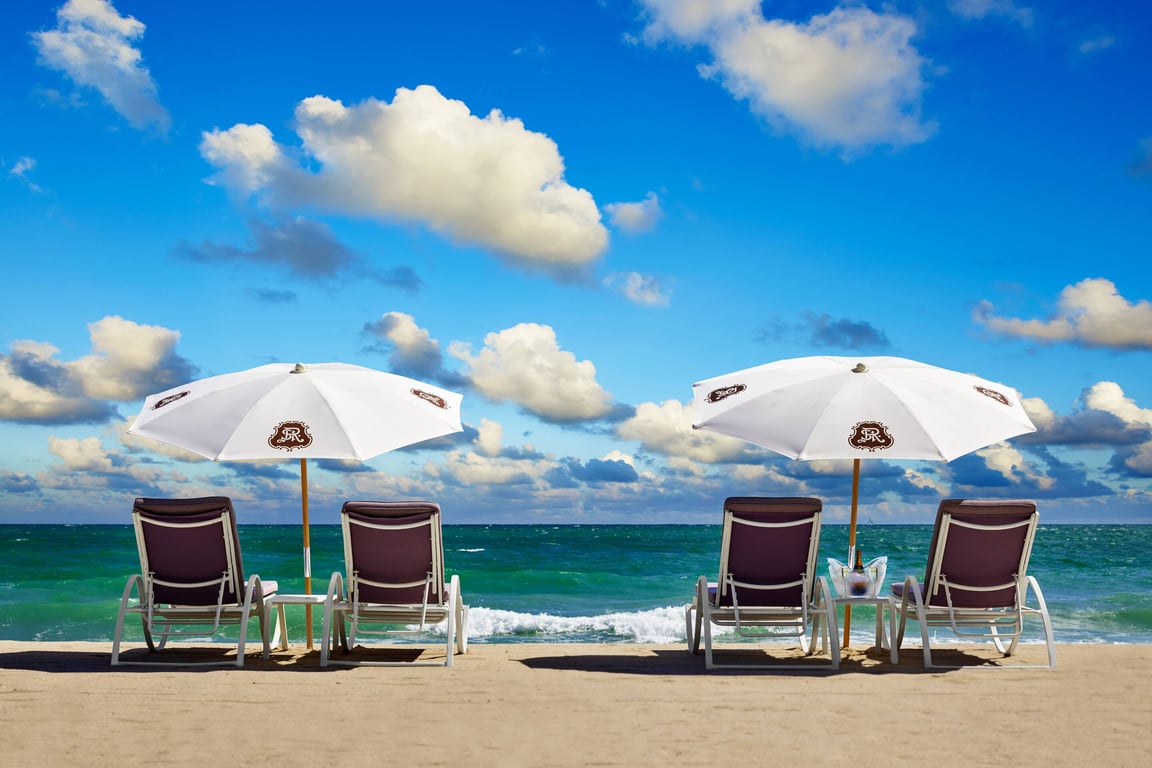 Beach Chairs | The St. Regis Bal Harbour Resort