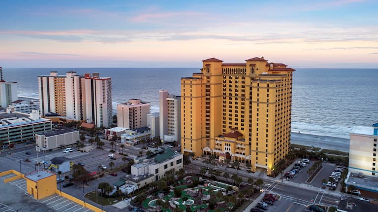 Aerial View | Hilton Grand Vacations Club Anderson Ocean Myrtle Beach