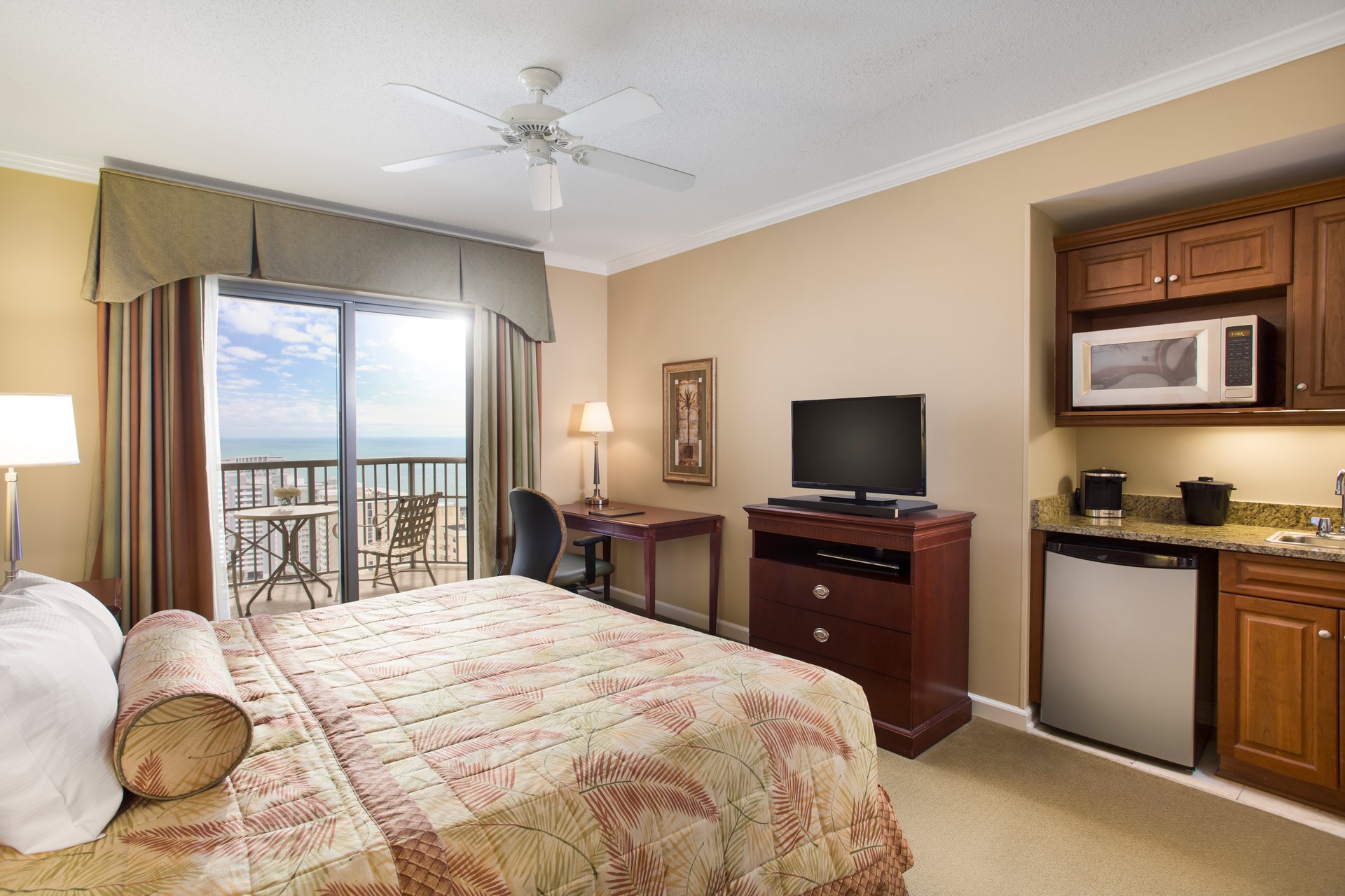 Oceanview King Guest Room With Balcony