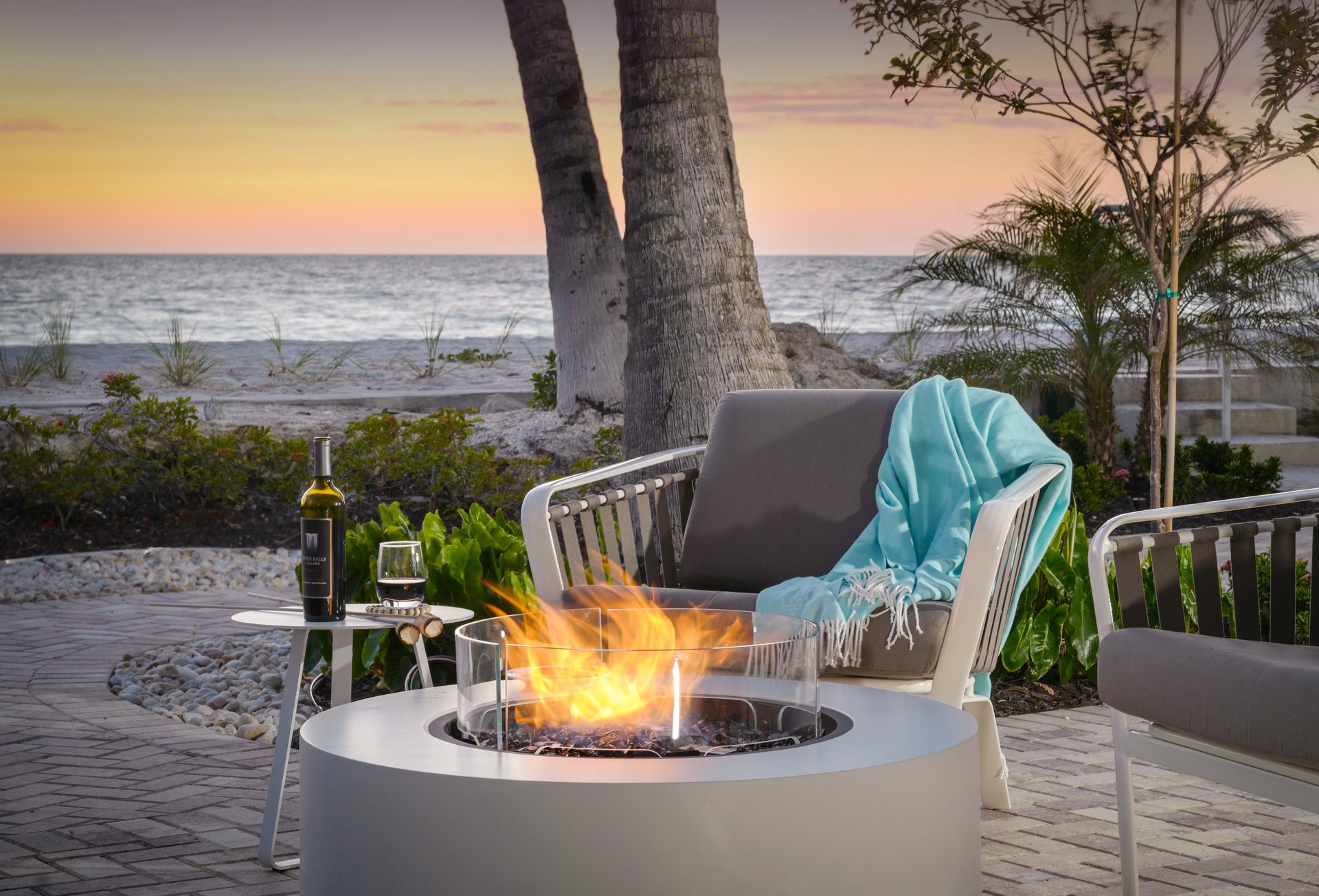 FIREPIT.jpg | LaPlaya Beach & Golf Resort - A Noble House Resort