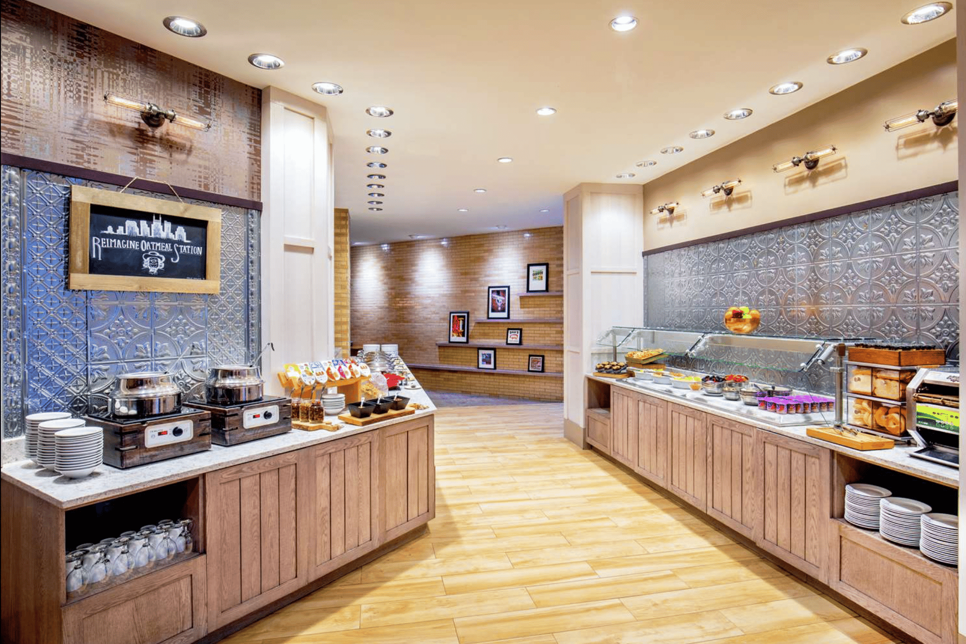 Breakfast Station | DoubleTree by Hilton Hotel Nashville Downtown