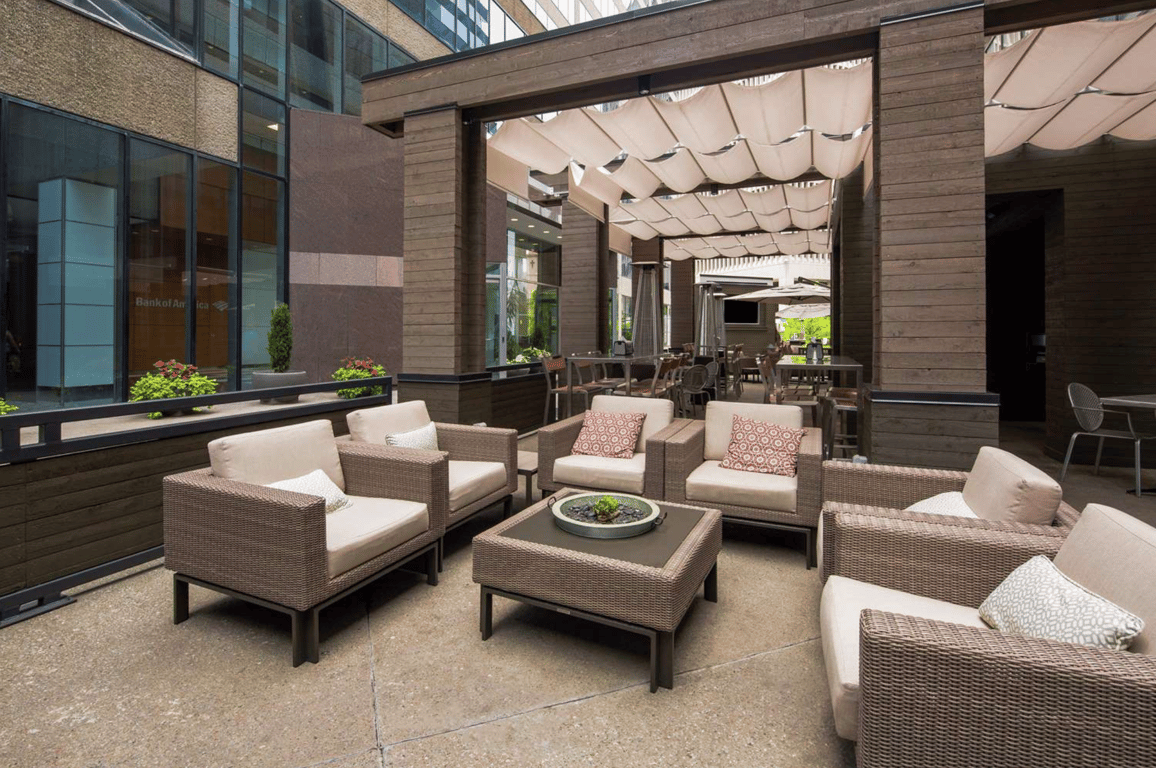 Outdoor Lounge | DoubleTree by Hilton Nashville Downtown