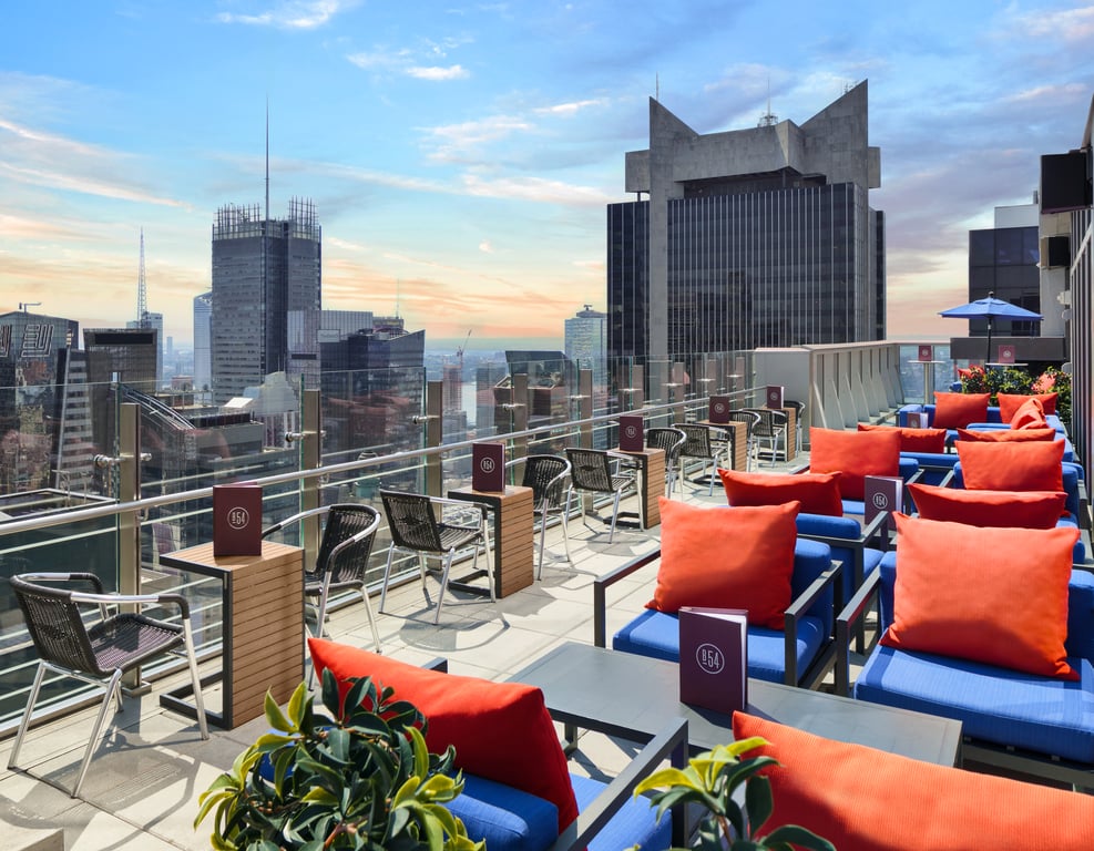 Bar 54 Terrace West View | Hyatt Centric Times Square New York