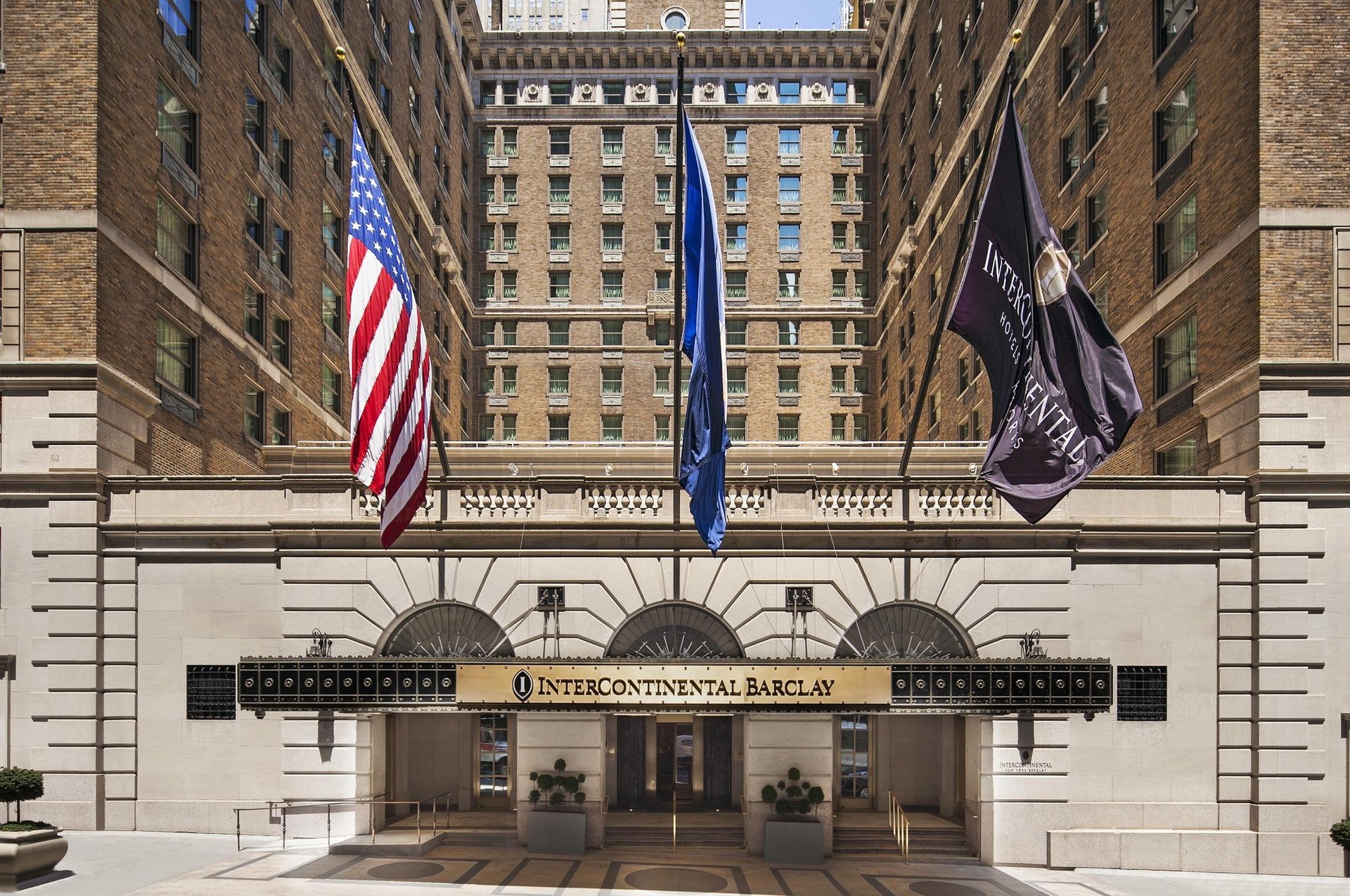 Hotel Entrance | InterContinental New York Barclay