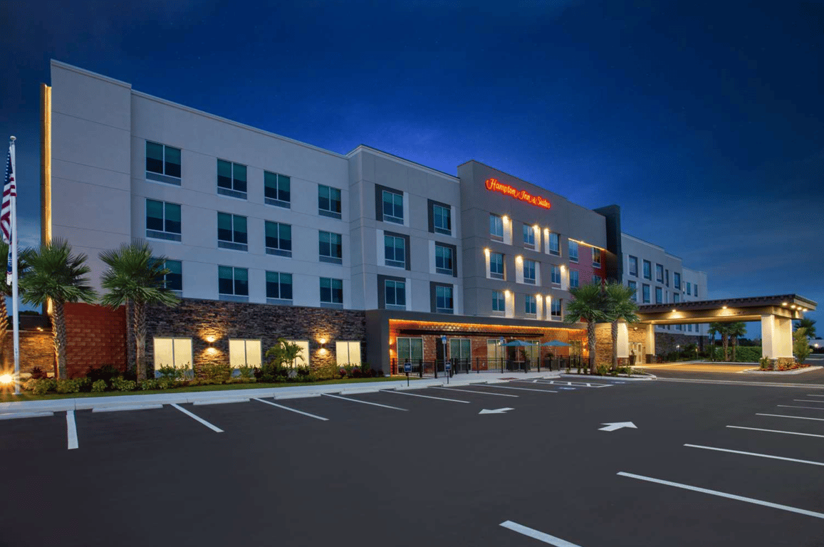 Night Exterior | Hampton Inn & Suites North Port