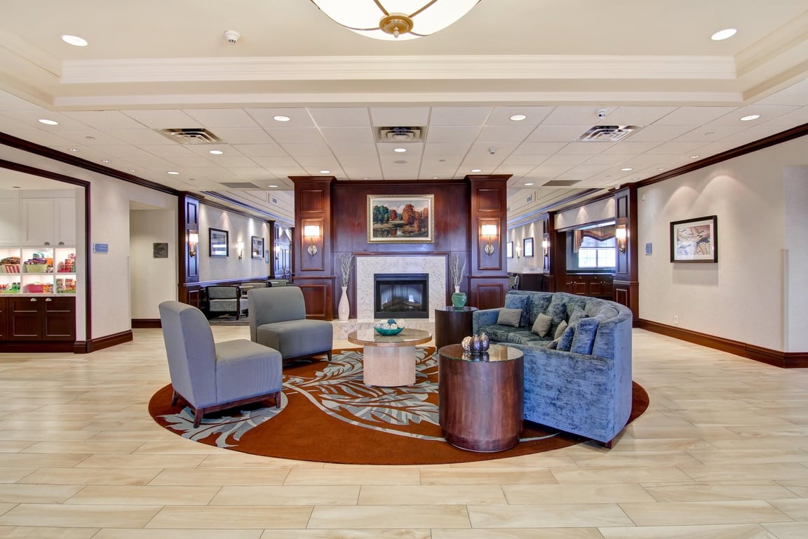 The Lobby | Homewood Suites by Hilton Toronto-Oakville