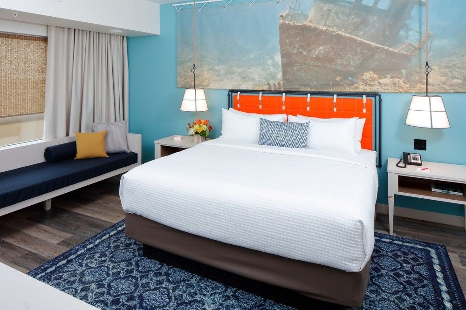 King Suite Park View Bedroom