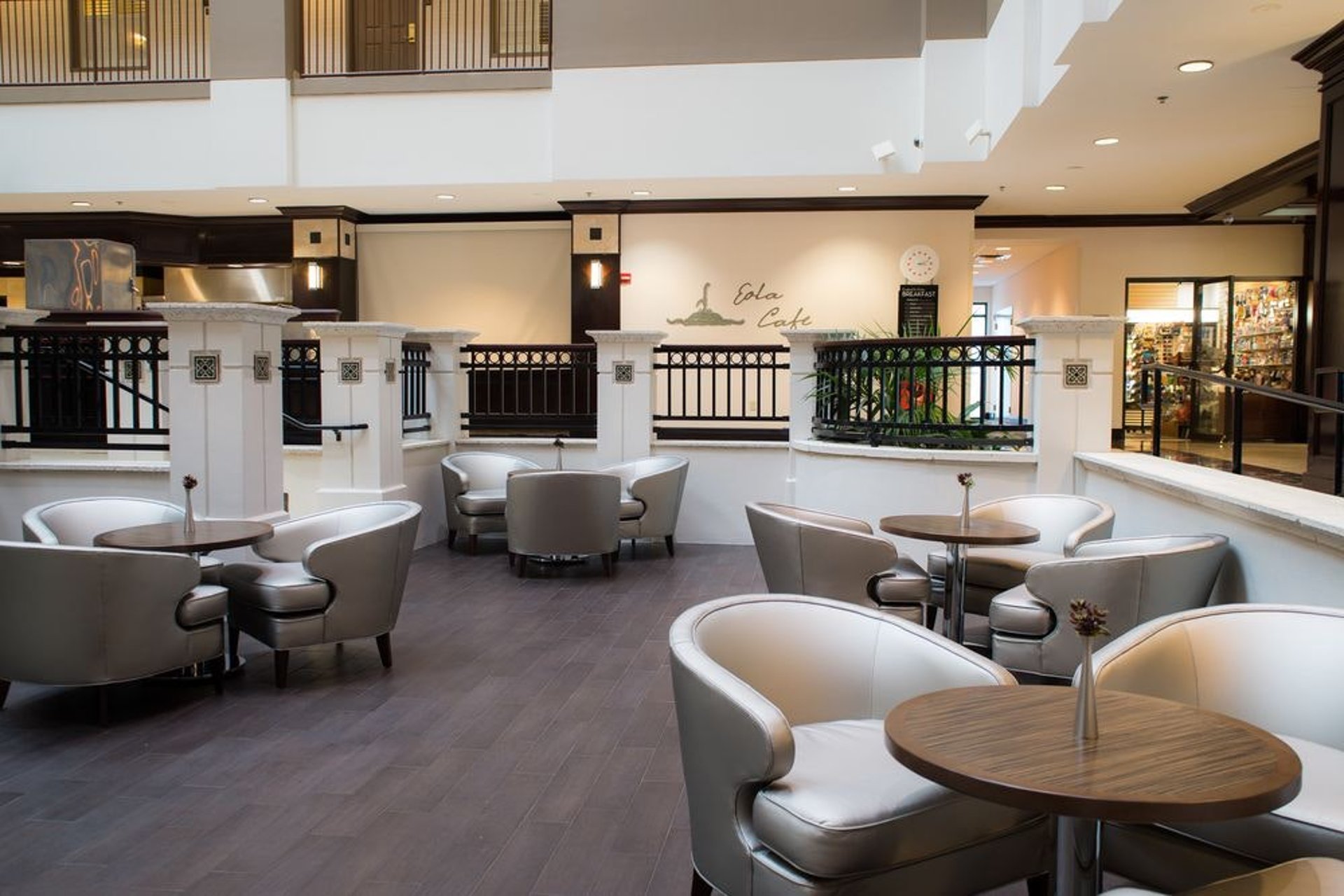Lounge Area | Embassy Suites by Hilton Orlando Downtown