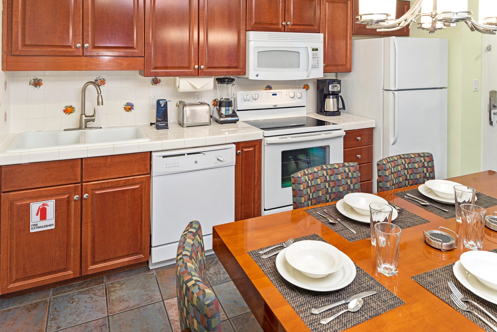 Kitchen and Dining Table