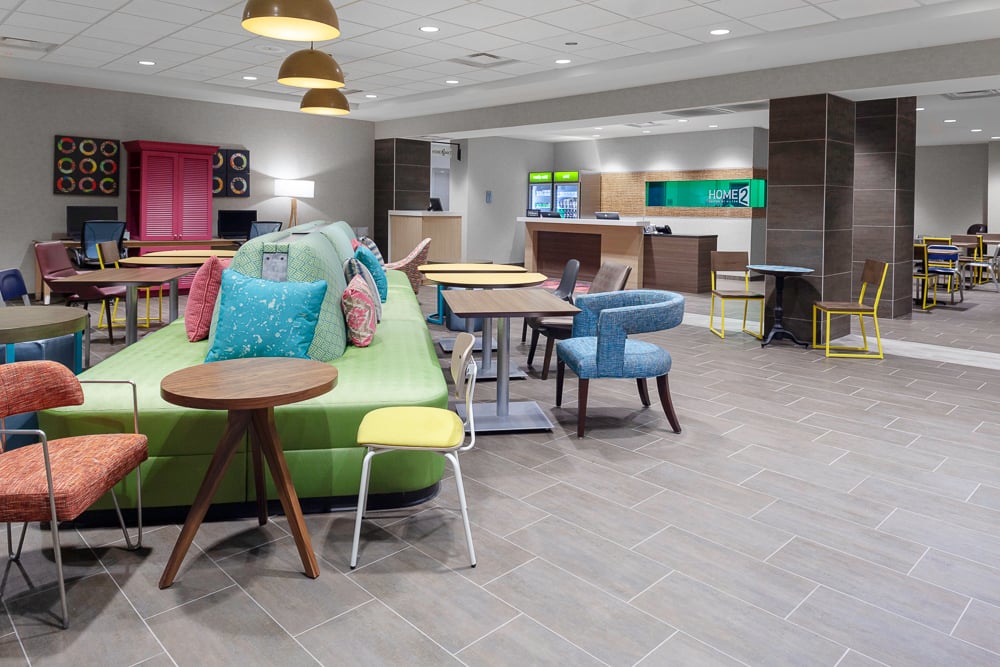 Lobby business center | Home2 Suites by Hilton Orlando South Park