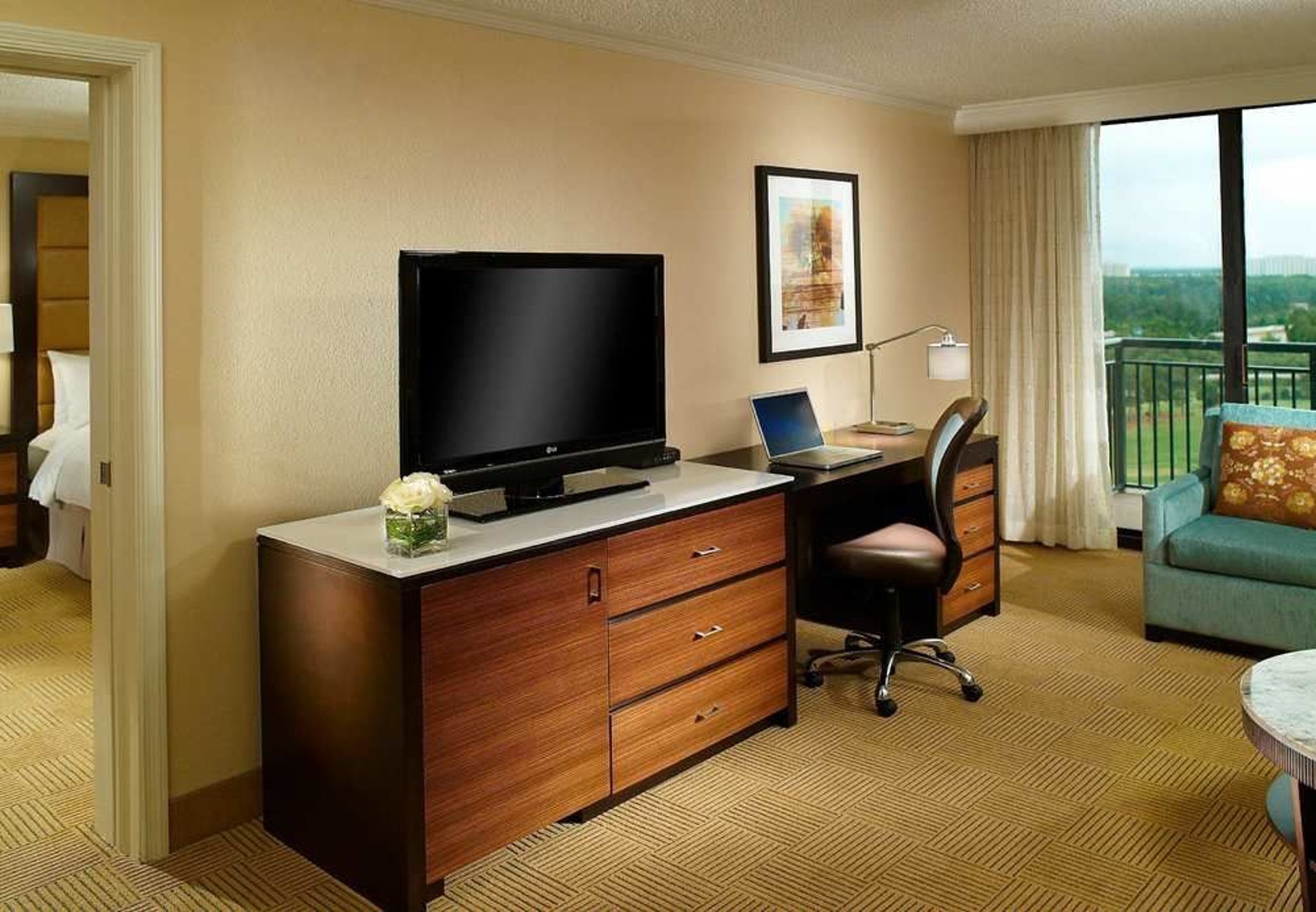 One Bedroom Suite TV