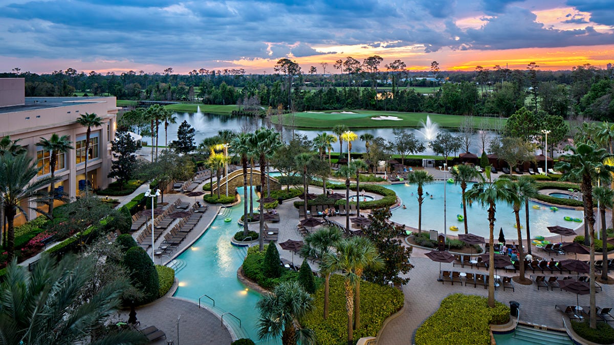 HBC-Pool-Overall-Dusk | Signia by Hilton Orlando Bonnet Creek