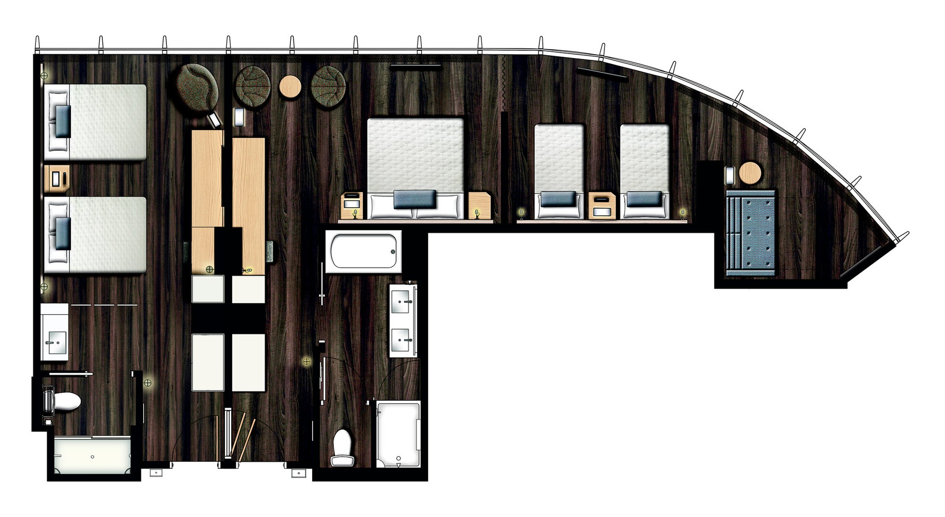Aventura Kid's Suite w Queen Room.jpg