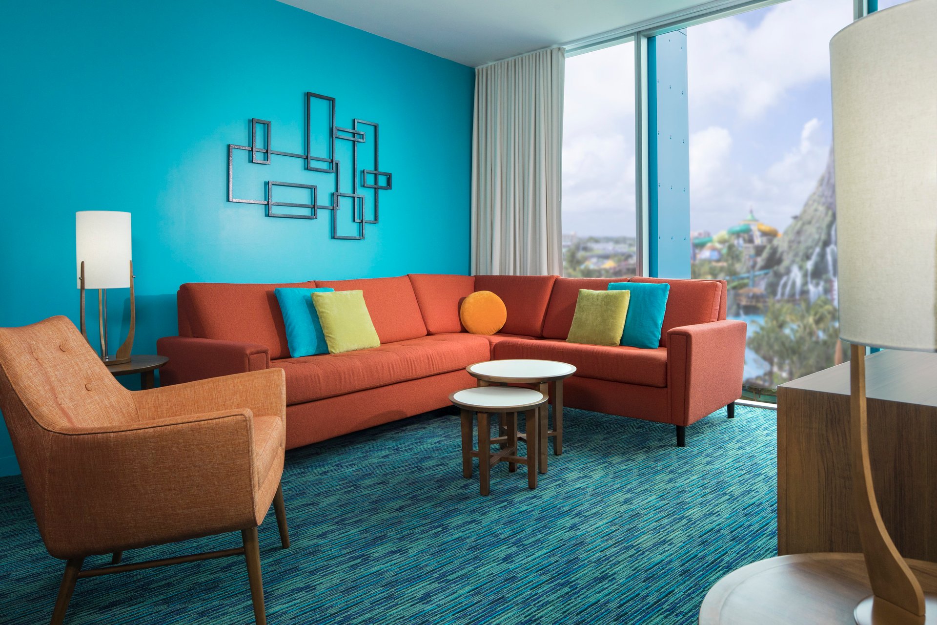 Volcano Bay View Living Room