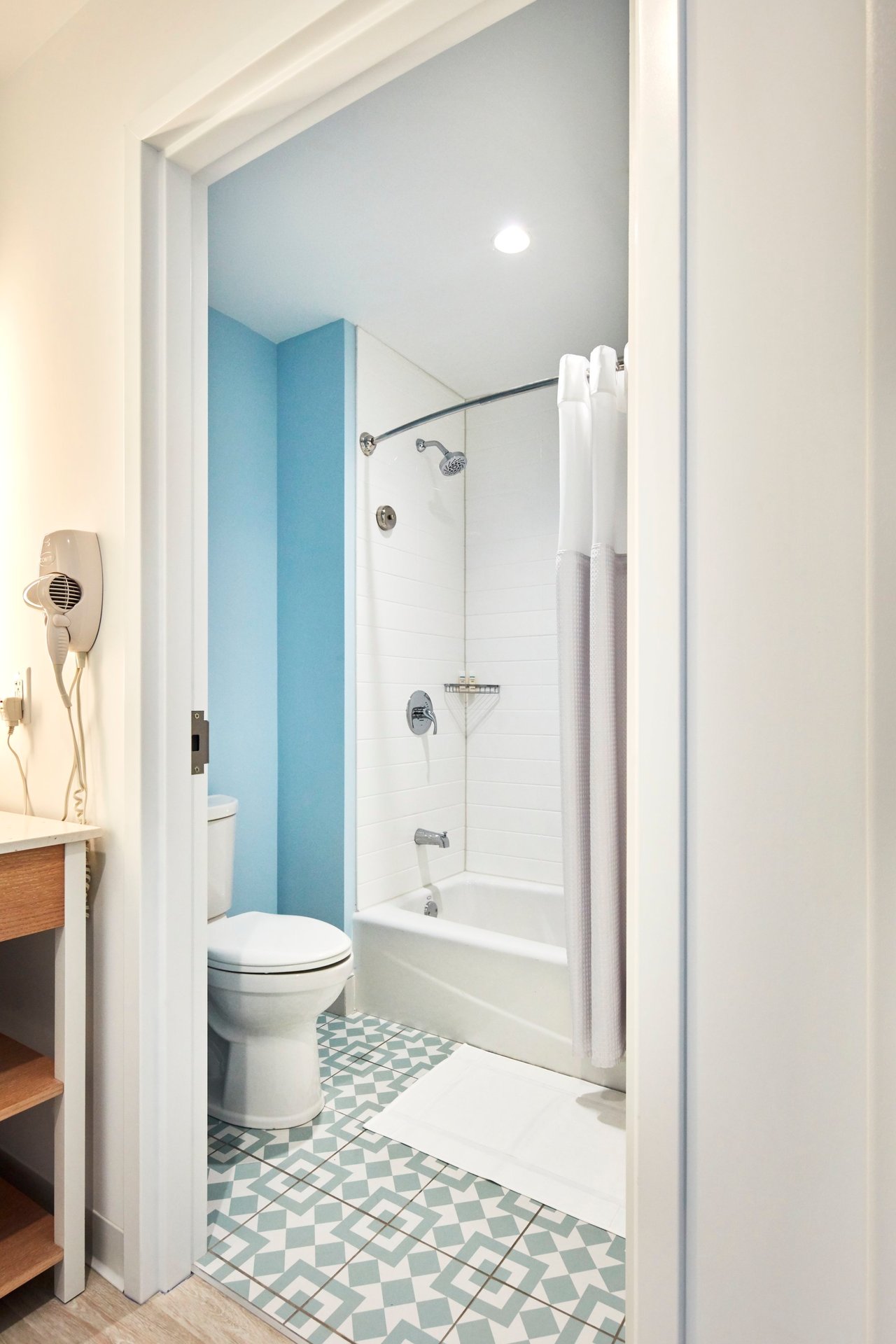 Bathroom area