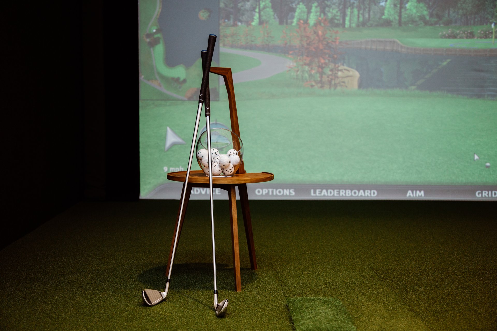 AKA University City - golf simulator | AKA University City
