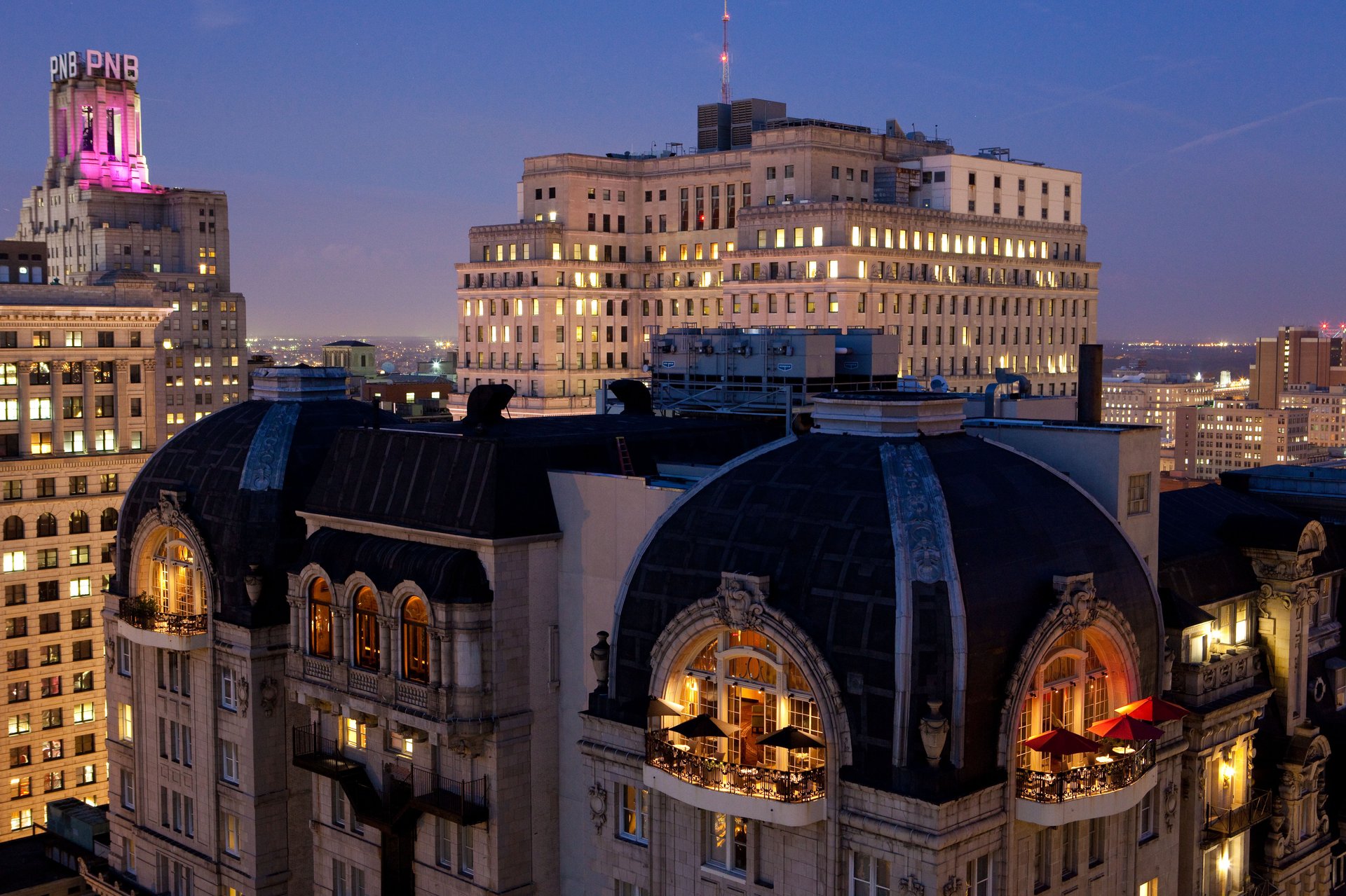 Arial view | The Bellevue Hotel, in The Unbound Collection by Hyatt