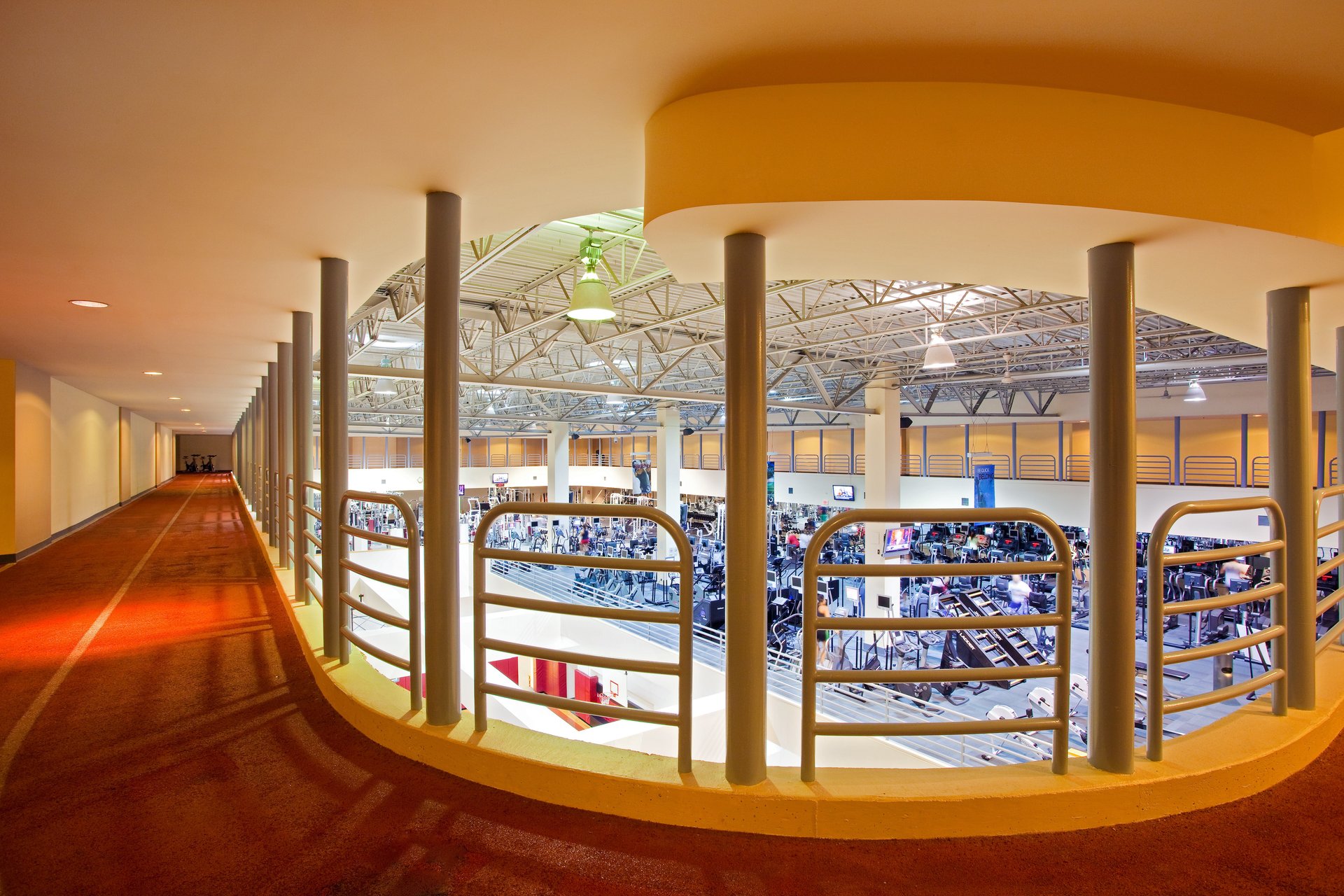 Indoor fitness track | The Bellevue Hotel, in The Unbound Collection by Hyatt