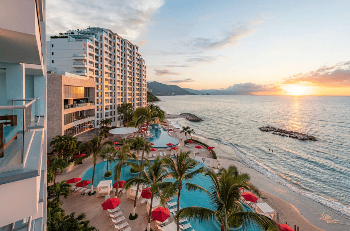 Sunset | Hilton Vallarta Riviera All-Inclusive Resort