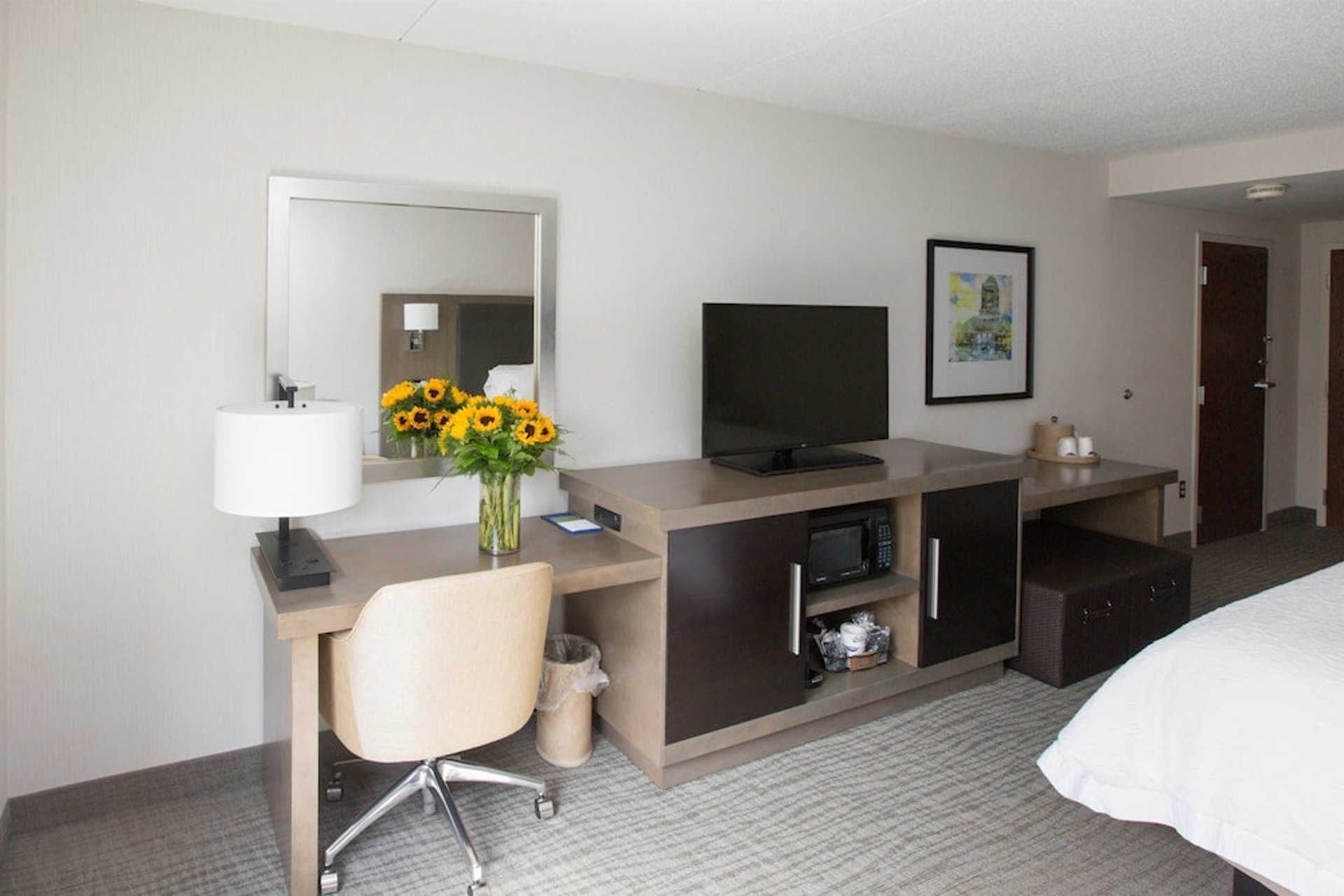 King Suite Living Area
