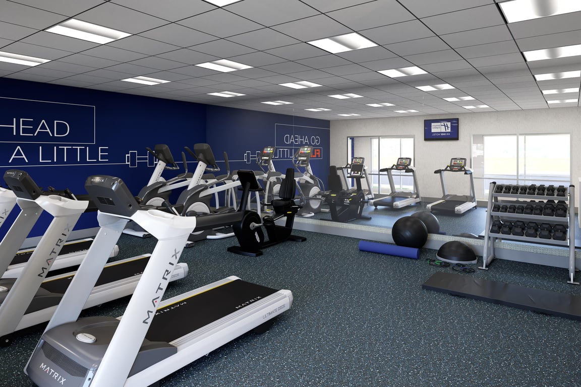 Fitness Center | Holiday Inn Express Hotel & Suites Dallas Park Central NE