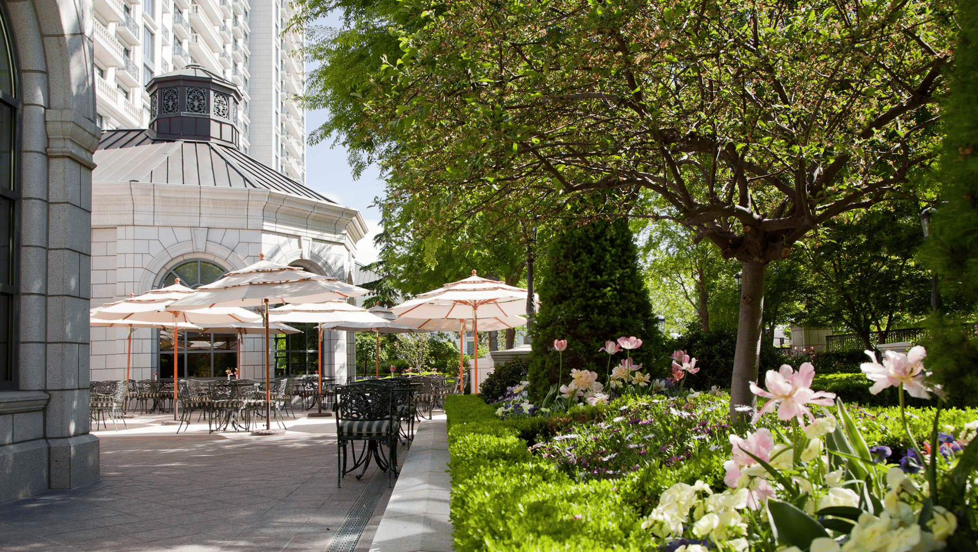 Patio | The Grand America Hotel