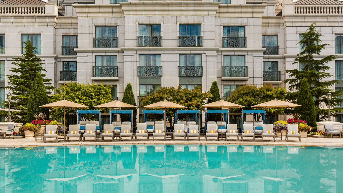 Outdoor Pool | The Grand America Hotel