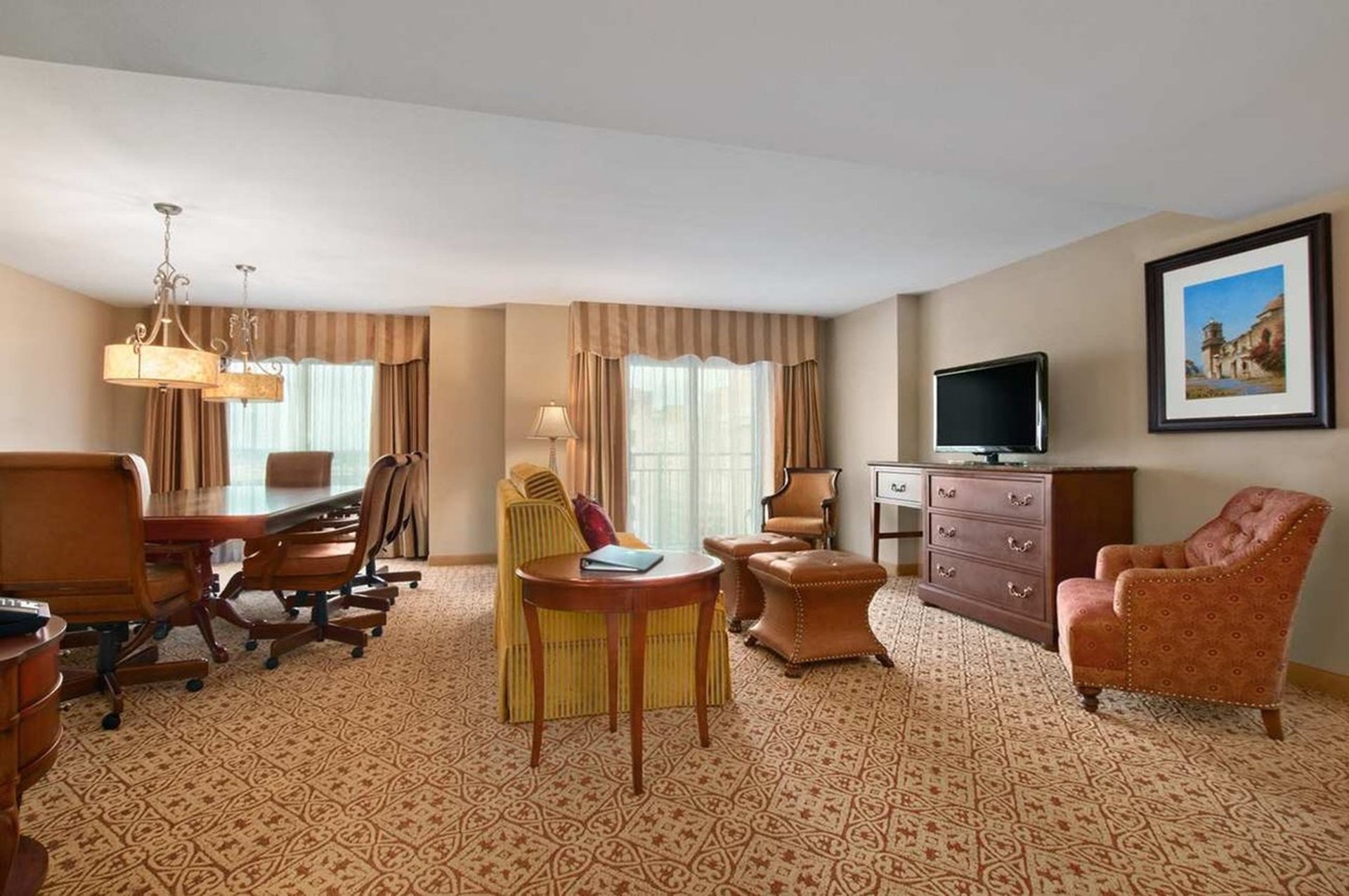 Hospitality Suite Living Area