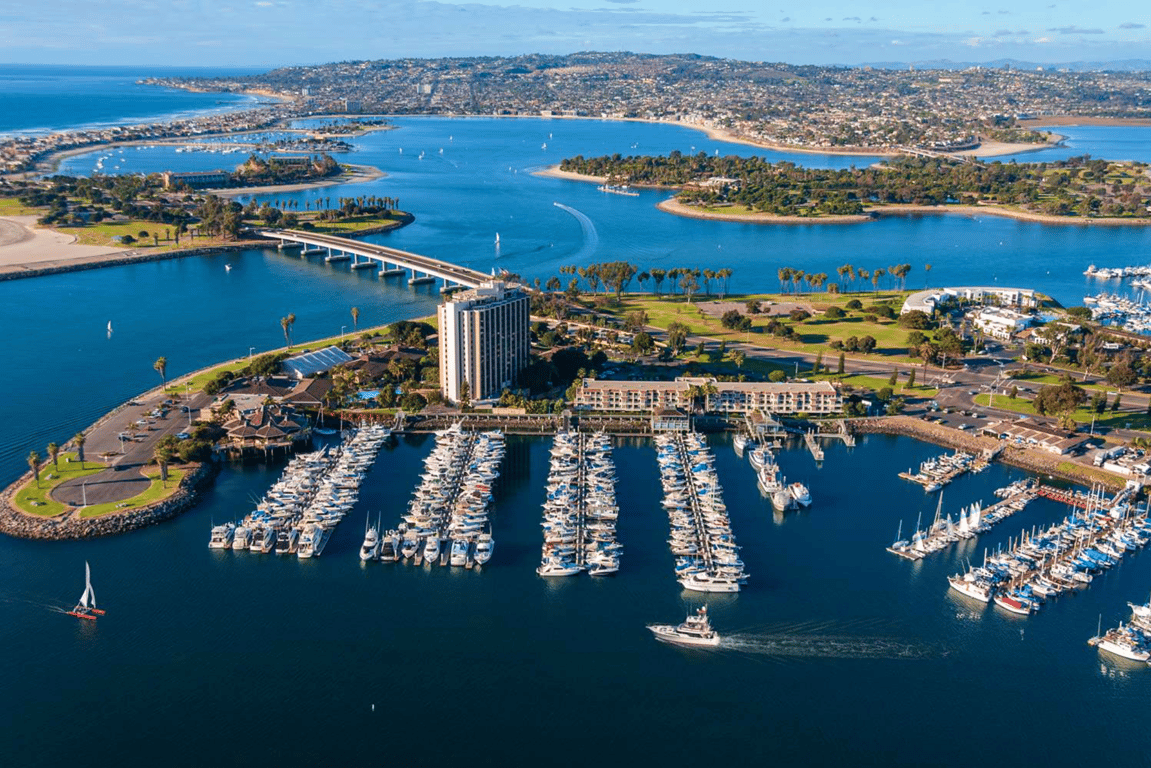 Aerial View | Hyatt Regency Mission Bay Spa and Marina