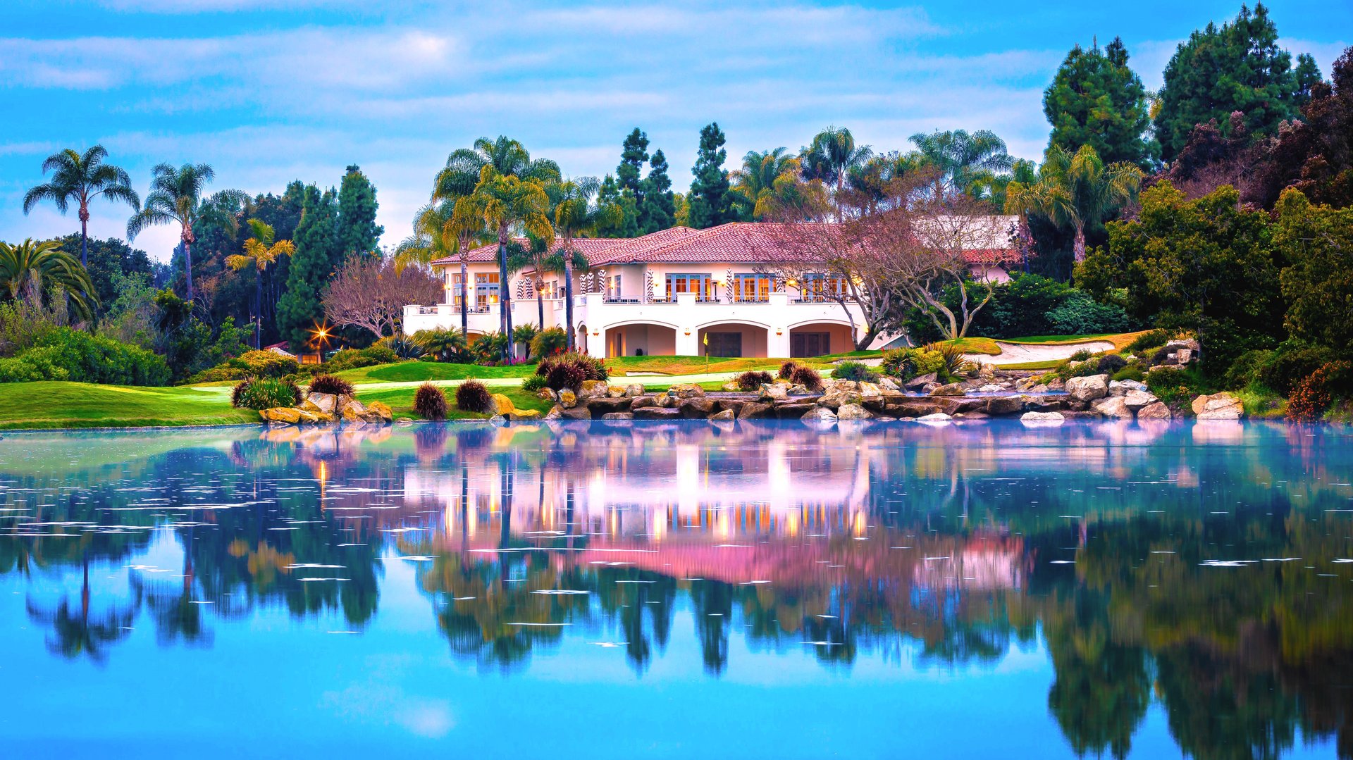Aviara Golf Club & Argyle from 18th hole | Park Hyatt Aviara Resort, Spa & Golf Club