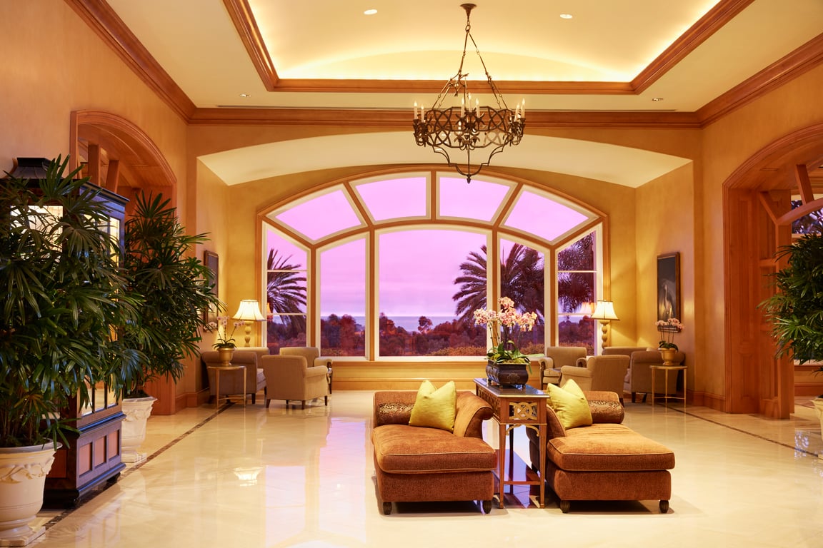 Lobby at sunset.jpg | Park Hyatt Aviara Resort, Spa & Golf Club