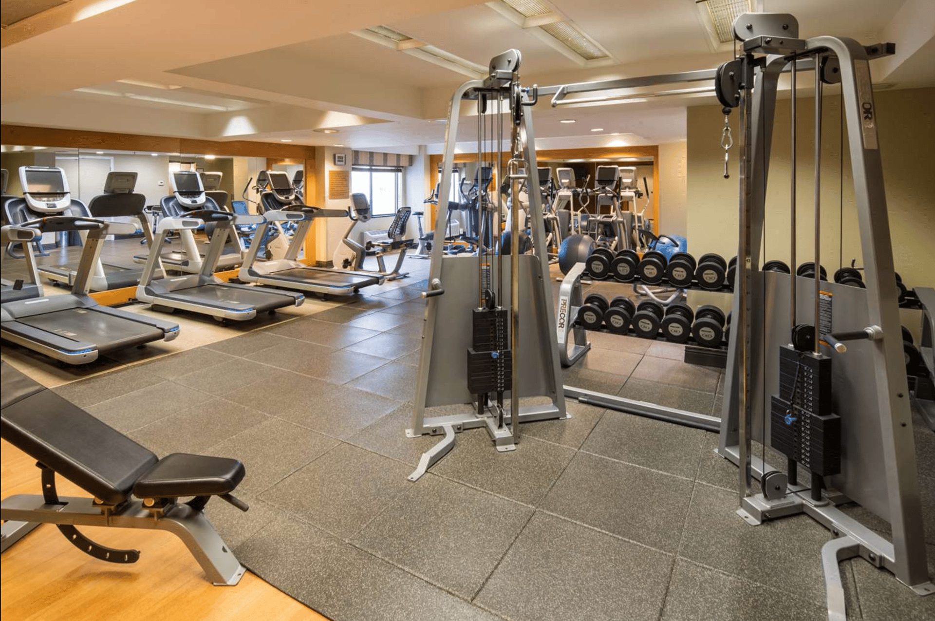 Gym | DoubleTree by Hilton San Francisco Airport