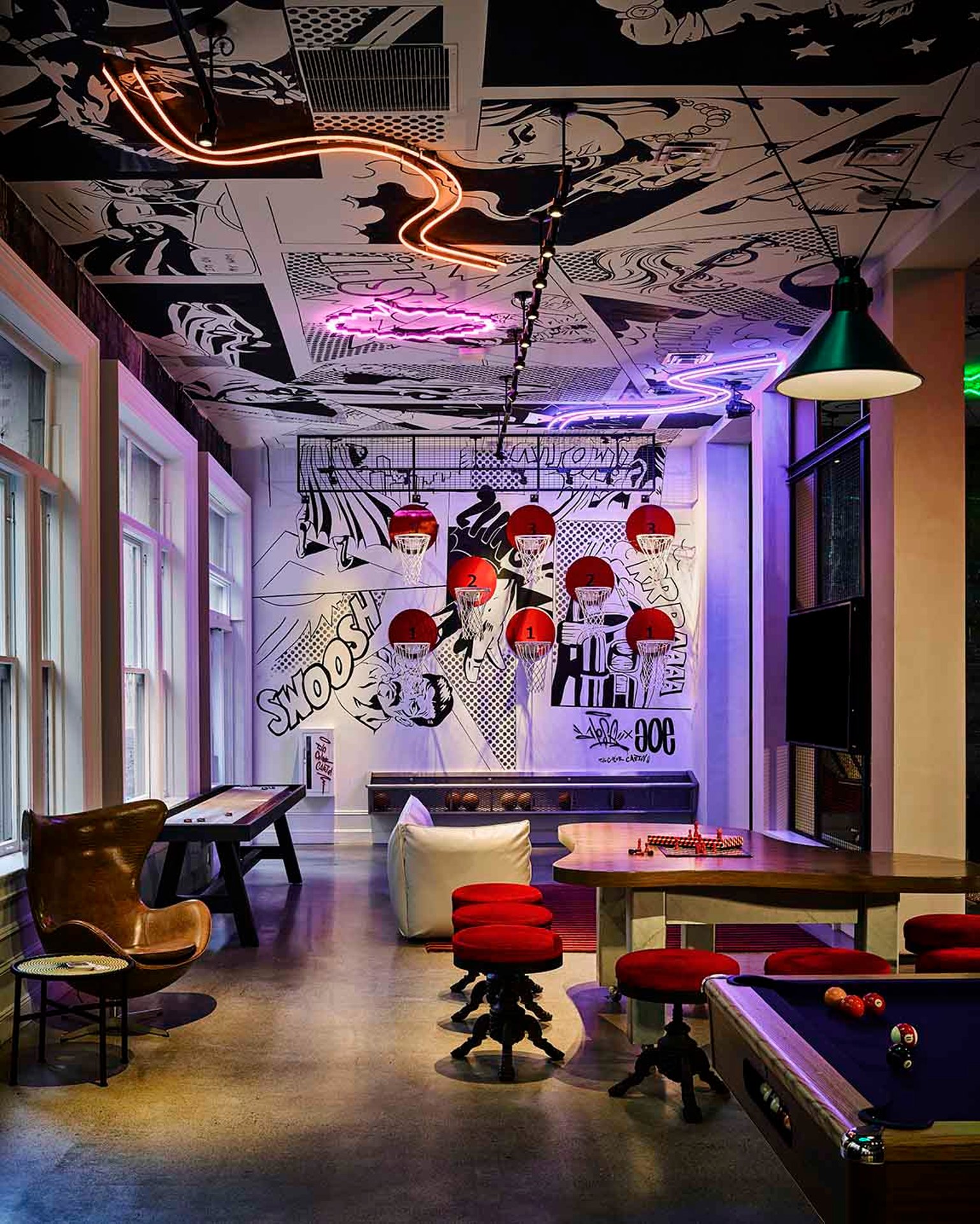 Game Room 2 | Hotel Zeppelin San Francisco