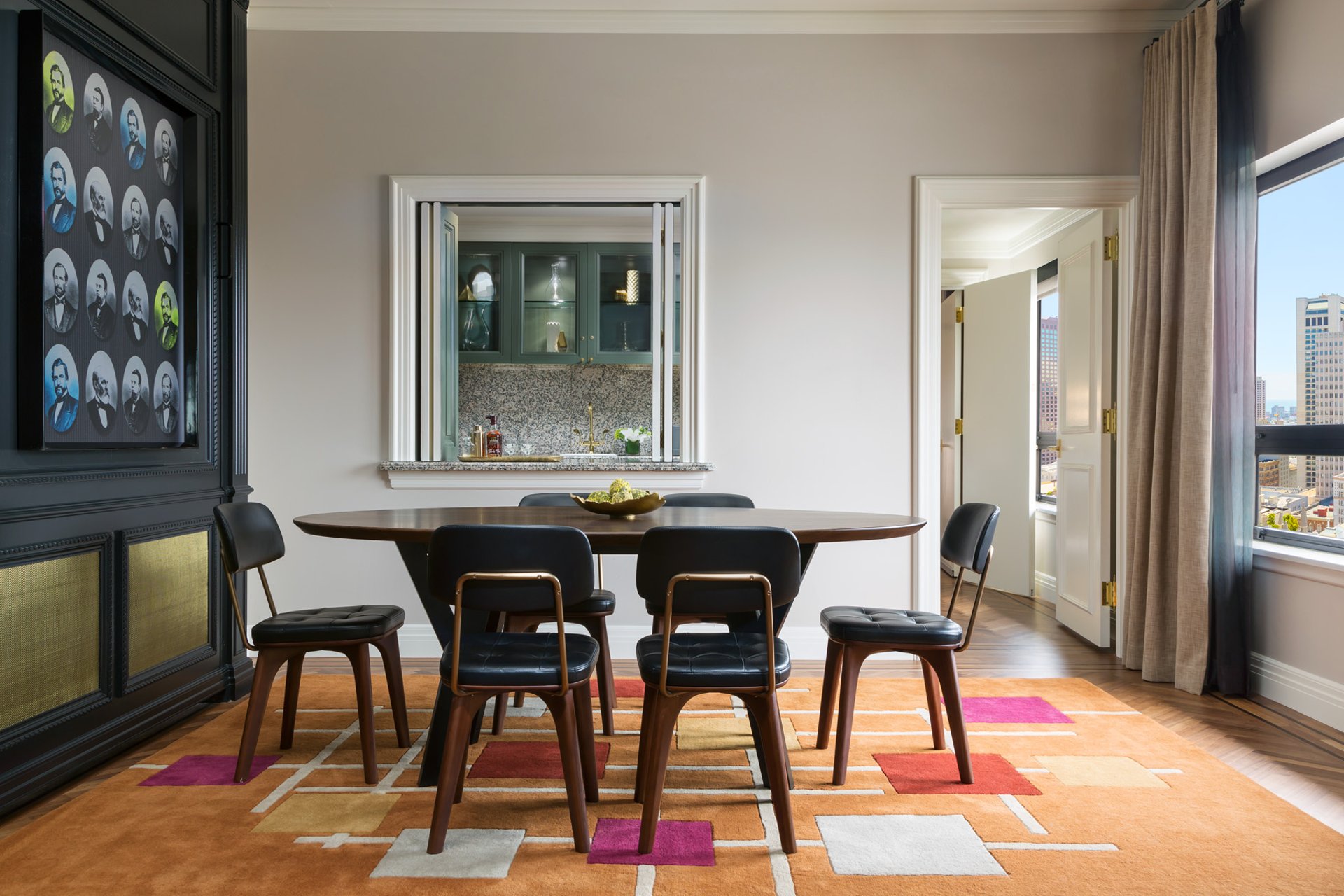 Presidential Suite Dining Area