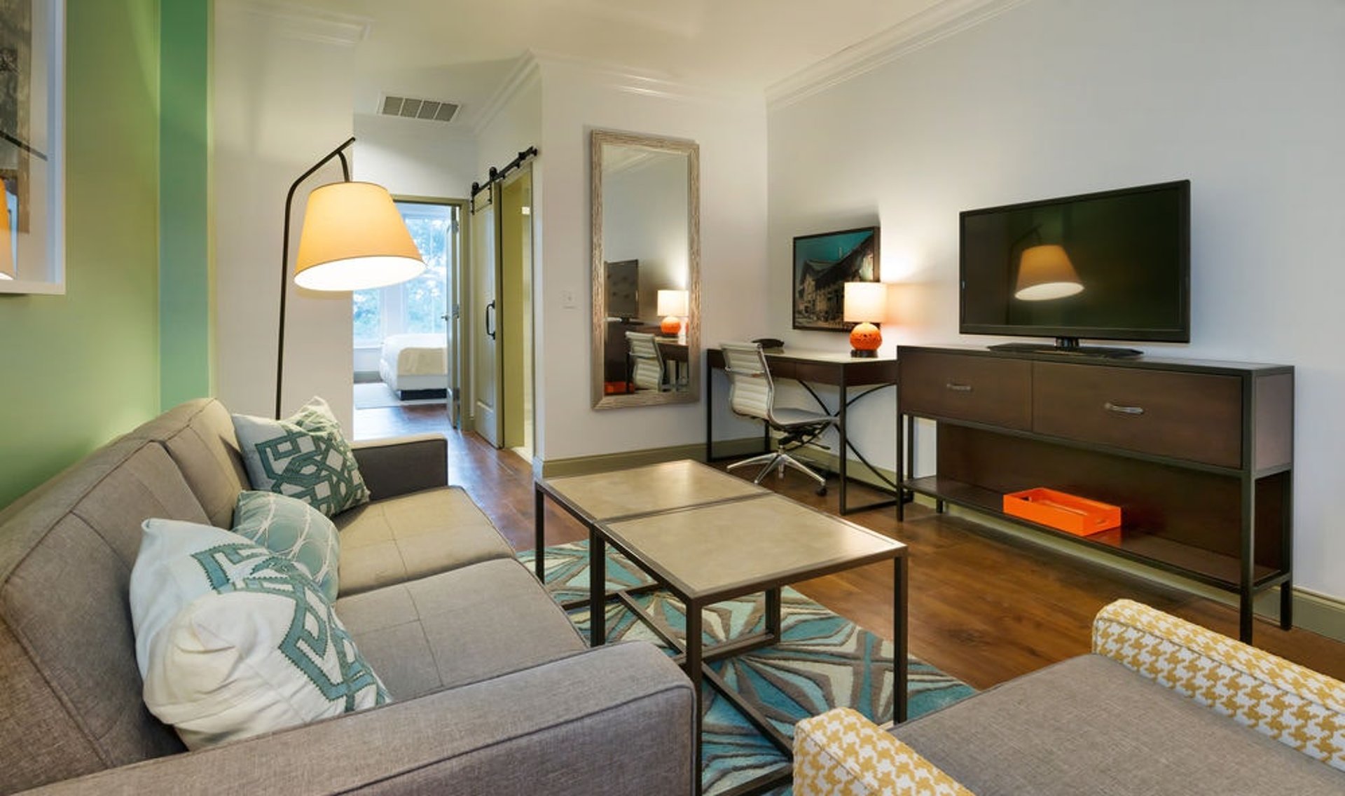 Indigo King Suite Living Area