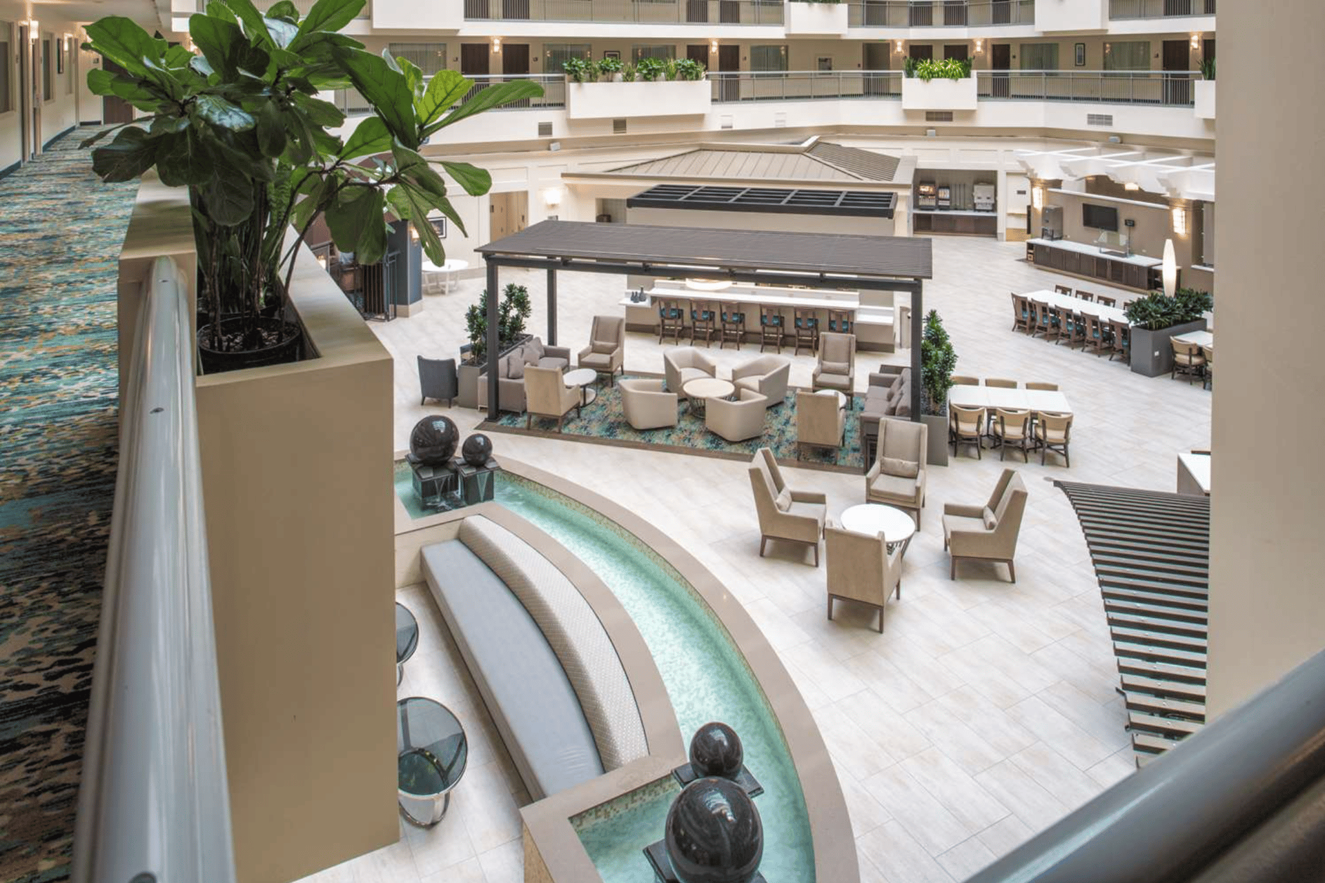 Interior Decorations | Embassy Suites by Hilton Seattle Tacoma International Airport