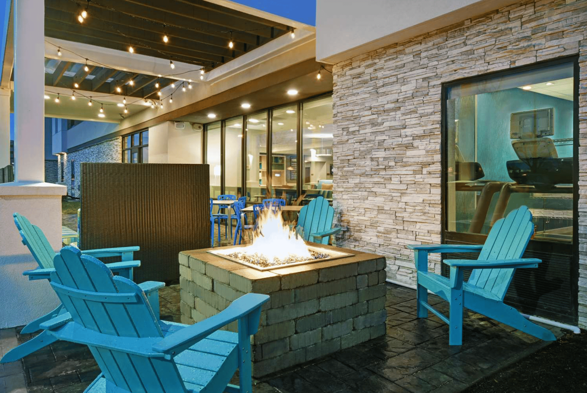Fire Pit | Home2 Suites by Hilton Springdale Cincinnati