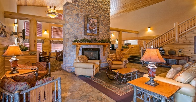 Fireplace | Best Western Plus Kelly Inn