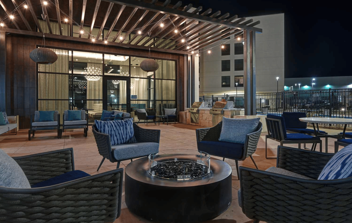 Outdoor Seating | Homewood Suites by Hilton Dallas The Colony