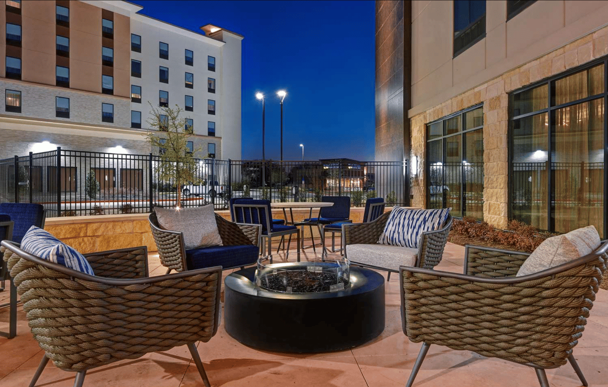 Fire Pit | Homewood Suites by Hilton Dallas The Colony